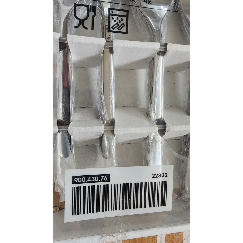 IKEA FORNUFT 20 Piece Flatware Set Stainless Steel New Boxed 4 Place Settings - Picture 3 of 4